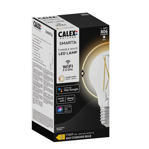 Calex Smart LED 7W peer helder