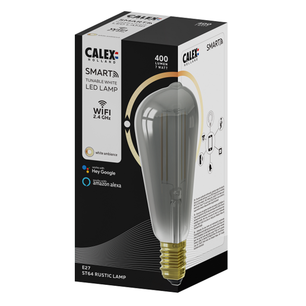 Calex Calex Smart LED E27 7W edison amber