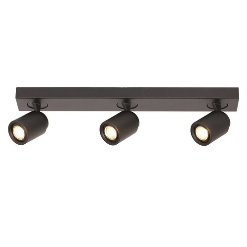 Moderne opbouwspots Razza 3-lichts zwart