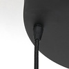 Steinhauer Moderne hanglamp Reflexion 3-lichts zwart met smoke glas
