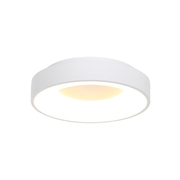 Steinhauer Moderne plafondlamp Ringlede Ø38 cm wit