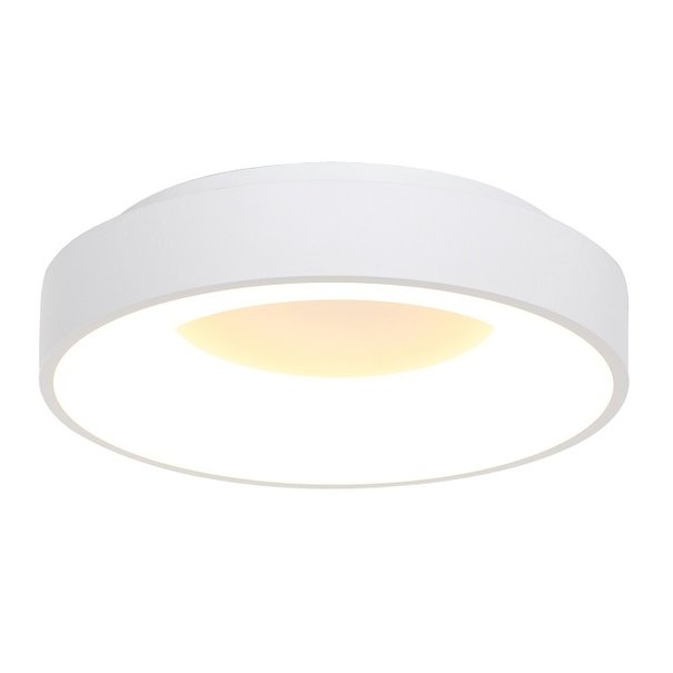 Steinhauer Moderne plafondlamp Ringlede Ø48 cm wit