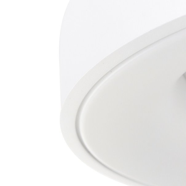 Steinhauer Moderne plafondlamp Ringlede Ø48 cm wit