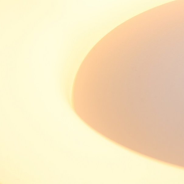 Steinhauer Moderne plafondlamp Ringlede Ø30 cm zwart