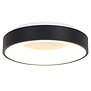 Moderne - Plafondlamp - zwart - Ø48 cm - Ringlede