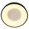 Steinhauer Moderne plafondlamp Ringlede Ø48 cm zwart