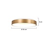 Steinhauer Moderne plafondlamp Ringlede Ø30 cm goud