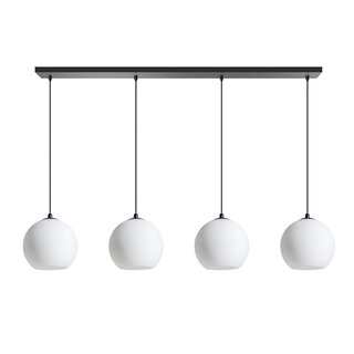 Hanglamp Orb Opal 4-lichts opaalglas Ø25 cm