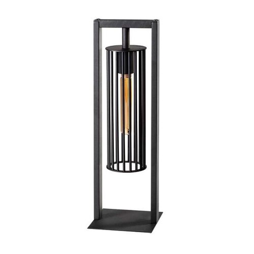 Industriële tafellamp Birdy 1-lichts zwart