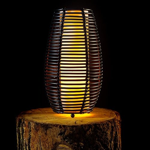 Moderne tafellamp Cocoon 1-lichts zwart