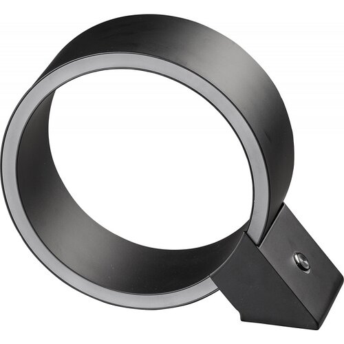 Moderne tafellamp Q 12W Ø20 cm zwart
