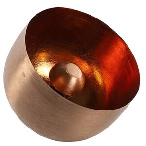 Moderne Industriële tafellamp Obion 36 cm koper