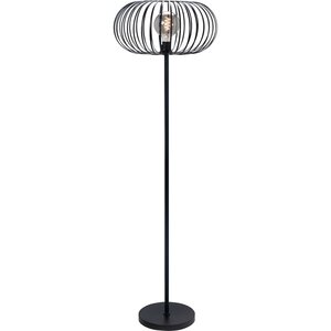 Highlight Moderne vloerlamp Bolato Ø50cm zwart