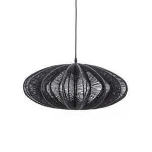 By-Boo Landelijke hanglamp Nimbus Ø60 cm zwart