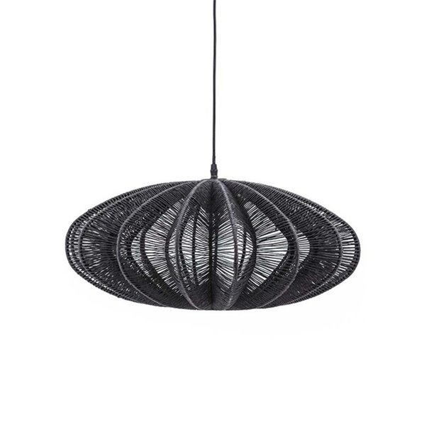 By Boo Landelijke – Hanglamp - Zwart – IJzer – Ø60cm – Nimbus