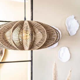 Landelijke hanglamp Nimbus natural