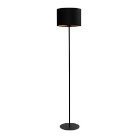 Vloerlamp Venus 155cm, Zwart, excl. kap