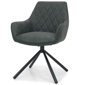 Eetkamerstoel Rebel spider grijs cowboy