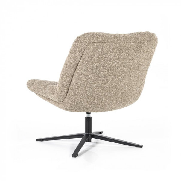 Eleonora Moderne – Fauteuil - Beige  - Bouclé - Draaibaar - Danica