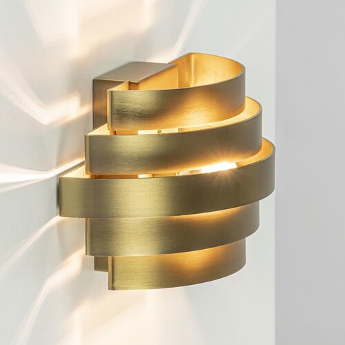 Moderne Design wandlamp Scudo 20 cm goud