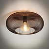 BelaLuz Industriële plafondlamp Vince Ø43 cm brons