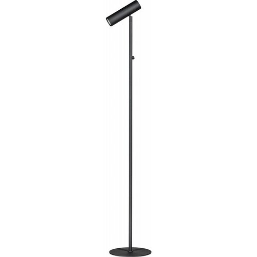 Moderne vloerlamp Nikki Verstelbare kap zwart