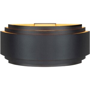 Highlight Moderne wandlamp Sofia 1-lichts zwart goud