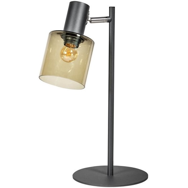 ETH Modern tafellamp Sledge Ø20 cm met groen glas