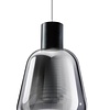 ETH Modern hanglamp Gary 5-lichts 100 cm met smoke glas
