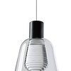 ETH Modern hanglamp Gary 5-lichts 100 cm met helder glas