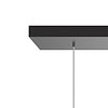 ETH Modern hanglamp Gary 5-lichts 100 cm met helder glas