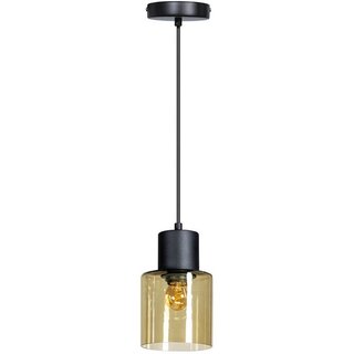 Hanglamp Sledge Glass Groen 1-lichts Ø12 cm