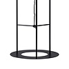 ETH Industrieel vloerlamp Glamm 1-lichts 136 cm zwart met smoke glas