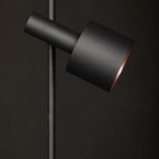 ETH Modern vloerlamp Sledge 3-lichts zwart