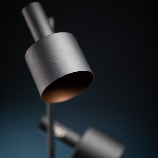 ETH Modern vloerlamp Sledge 3-lichts zwart