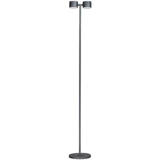 Vloerlamp Prince 2-lichts zwart Ø25 cm