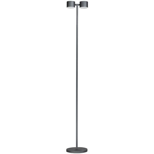 Moderne vloerlamp Prince 2-lichts Ø25 cm zwart