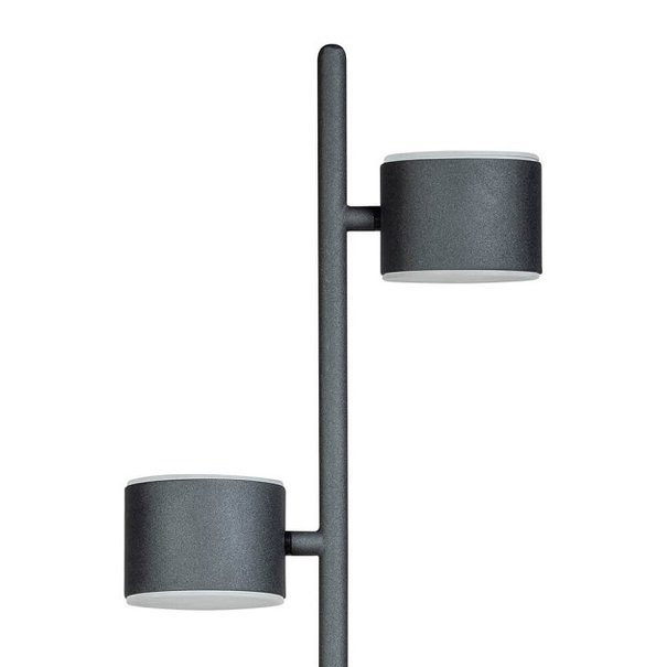 ETH Modern - Vloerlamp - 2 lichts - zwart - Prince