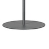ETH Modern vloerlamp Sledge glass 3-lichts zwart met smoke glas