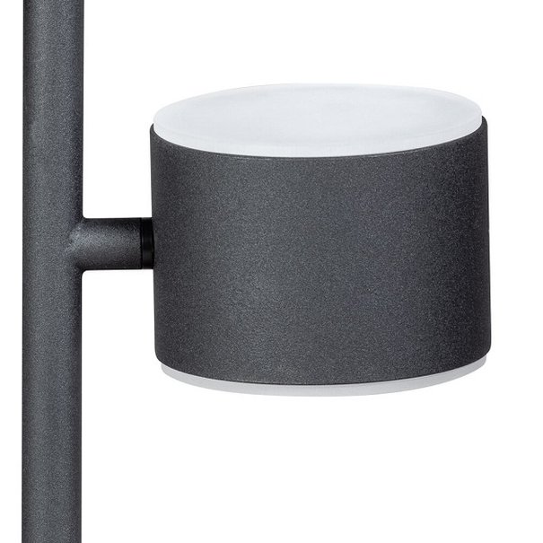 ETH Modern tafellamp Prince 2-lichts zwart