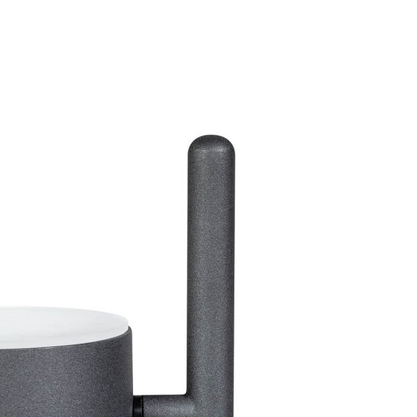 ETH Modern tafellamp Prince 2-lichts zwart