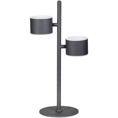 Modern tafellamp Prince 2-lichts zwart