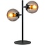 ETH Industrieel - Tafellamp - 2 lichts - Smoke - Ø15 cm - Davina