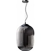 ETH Vintage hanglamp Glamm 1-lichts Ø30 cm met smoke glas