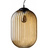 ETH Vintage hanglamp Glamm 1-lichts Ø30 cm met amber glas