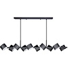 ETH Design hanglamp Prince 10-lichts zwart