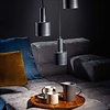 ETH Industrieel hanglamp Sledge 3-lichts zwart goud