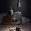 ETH Industrieel hanglamp Sledge 3-lichts zwart goud
