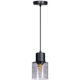 Hanglamp Sledge 1-lichts Smoke