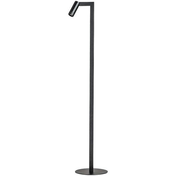 ETH Moderne vloerlamp Miller 1-lichts zwart goud